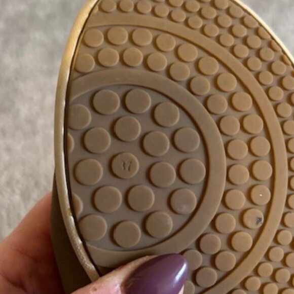 BUSSOLA Zuccale Vapor Leather Sneakers Brown size 6 - Picture 7 of 7